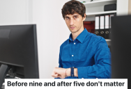 Employee Regularly Works Five Hours Of Overtime Every Day, But Everything Changed When His Manager Complained About An Extra Long Lunch Break