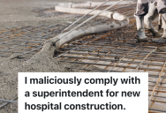 Concrete Inspector Warns Construction Site Supervisor About A Big Problem, But They Refused To Listen And Got Fired As A Result