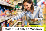 Woman Volunteers To Help Elderly People One Day A Week, But On A Different Day, A Woman At A Store Tries To Force Her To Help