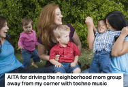 Neighborhood Kids Play Loudly Outside In the Afternoon, So One Person Who Works From Home Blasts Techno Music