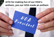 HOA Board Tries To Force Members To Stand And Sing An Anthem, But Several Members Refused To Comply
