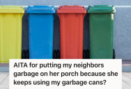 Homeowner Drew The Line With A Trash-Dumping Neighbor, So HOA Violations Replaced Friendly Small Talk