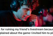 Gamer Recommends A Game For His Friend’s Livestream, But He Hates It And Insults Him Throughout The Event