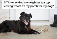 Emotional Support Dog Owner Is Fed Up With Her Neighbor Making Her Dog Sick With Treats, So She Confronted Her
