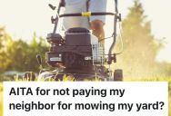 Home Owner Keeps His Lawn A Little Shaggy Despite His Neighbor’s Protests, And Then He Lets The Guy Mow His Lawn For Free For Three Years