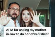 Daughter-In-Law Sick Of Hubby’s Mom’s Lazy Behavior In Their Home Makes Him Tell Her To Do Her Dishes, Prompting A Guilt Trip Amid Plans To Move Out