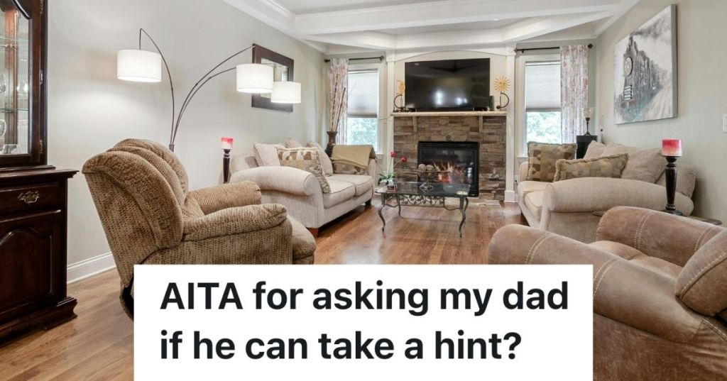 A living room with reclining chairs