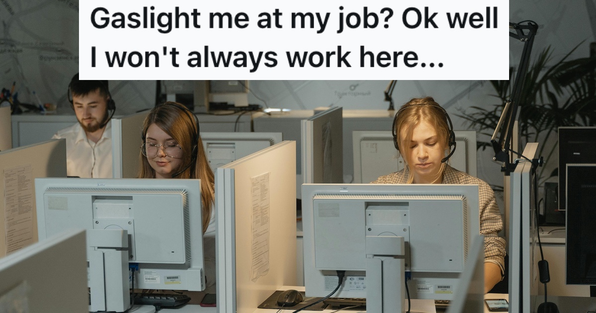 Employees working in an office