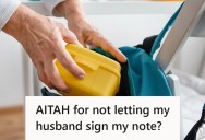 Woman Writes Personal Notes And Puts Them Inside Her Kid’s Lunchboxes, But Now Her Husband Wants Her To Add His Name To Them
