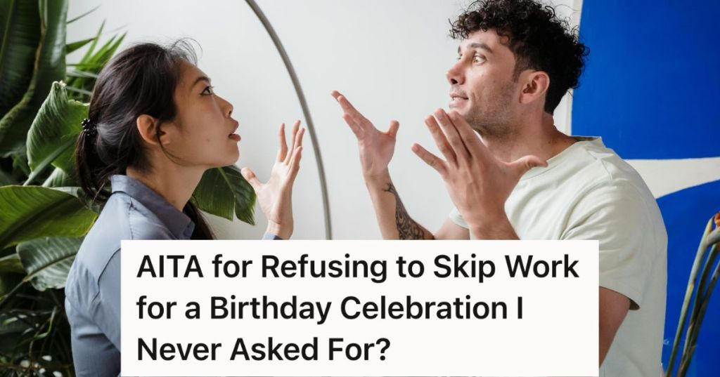 Man and woman arguing at home