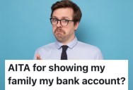 A Husband’s Family Doesn’t Believe That His Wife Makes Good Money Working From Home, So He Showed Them How Much They Have In Their Bank Account To Shut Them Up