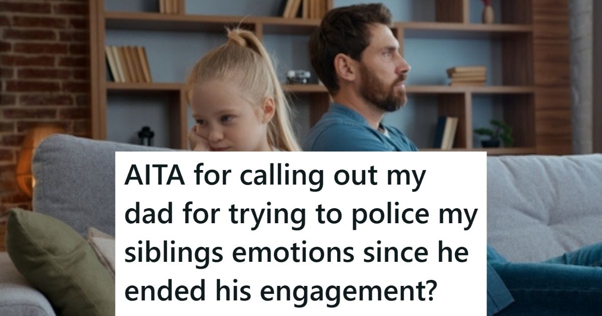 Dad and daughter arguing