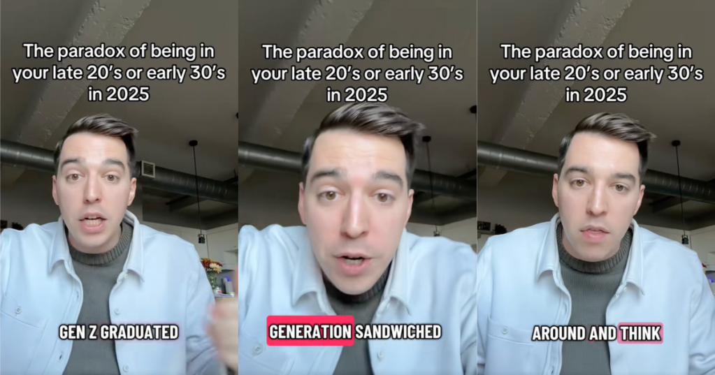 man talking about zillennials