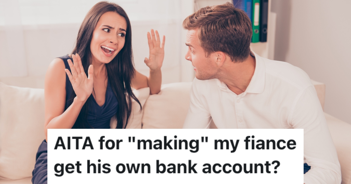 young couple having an argument