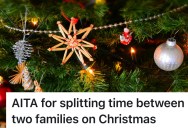 She Planned to Split Christmas Between Two Families, But Her Mom Shut It Down With a Single “No”