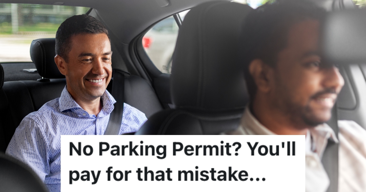 man in back of a taxi