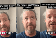 ‘Most of the time, nobody’s thinking about you.’ – A Creator Talked About How The “Empty Boat Theory” Can Help People Deal With Anxiety And Anger