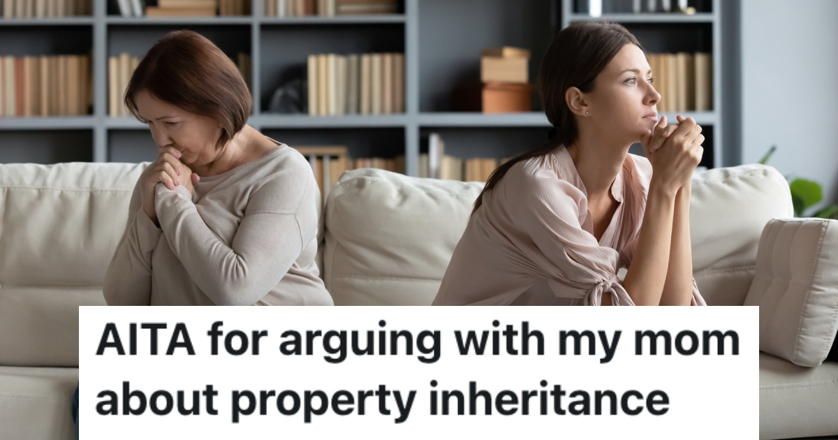 A Woman Has Been Taking Care Of Her Mom And Her Sick Uncle, But She Got Upset When She Found Out Her Lazy Brother Is Going To Inherit Their Uncles House two women sitting on a couch