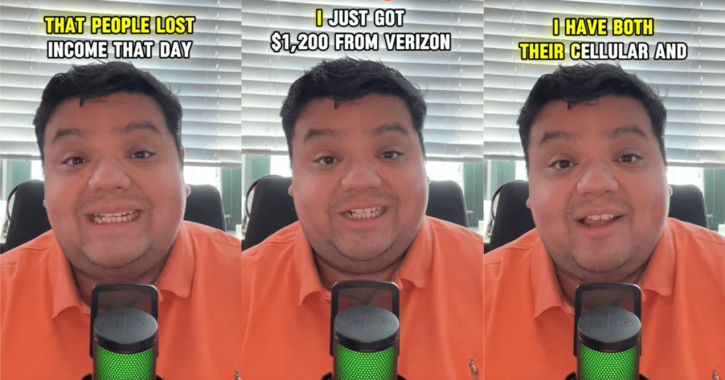 man talking to tiktokkers