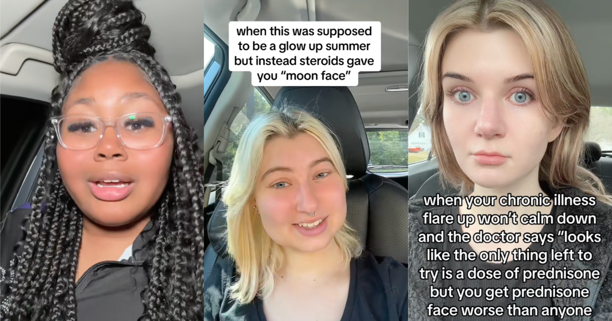 people talking about cortisol face