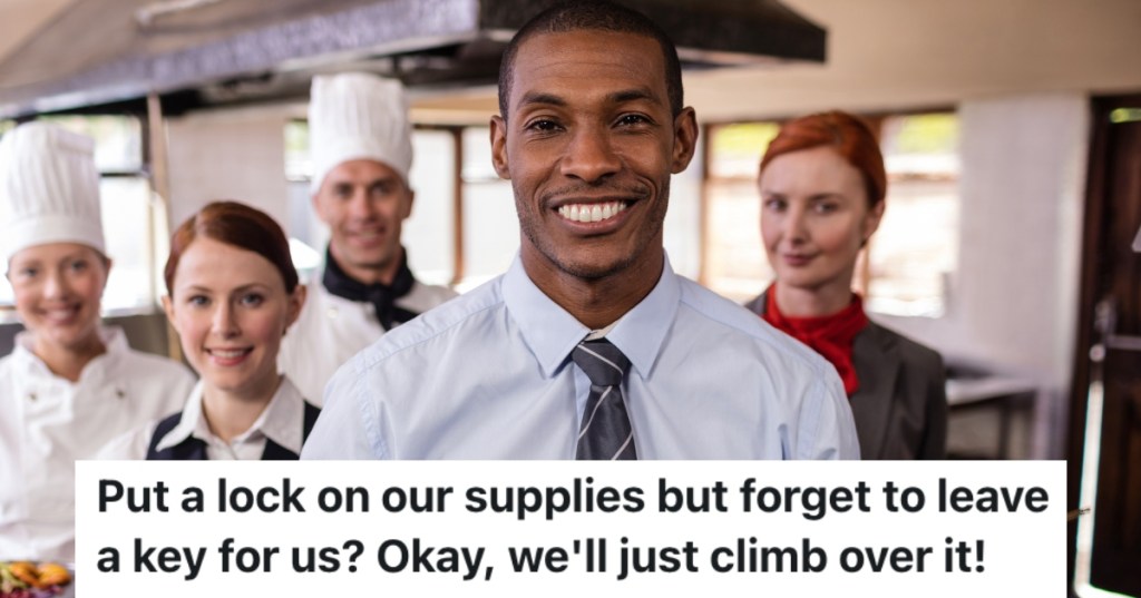 people in a restaurant