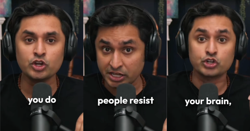 man talking to tiktokkers
