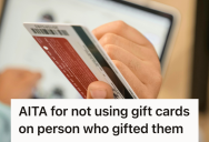 Woman Was Given A Restaurant Gift Card By Her Mother-In-Law, So She Was Left Navigating Surprise Expectations When The Gifter Demanded To Come Along