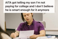 Fed-Up Mother Watched Her Son Party Through College, So She Cut Off The Tuition Money And Delivered A Brutal Reality Check