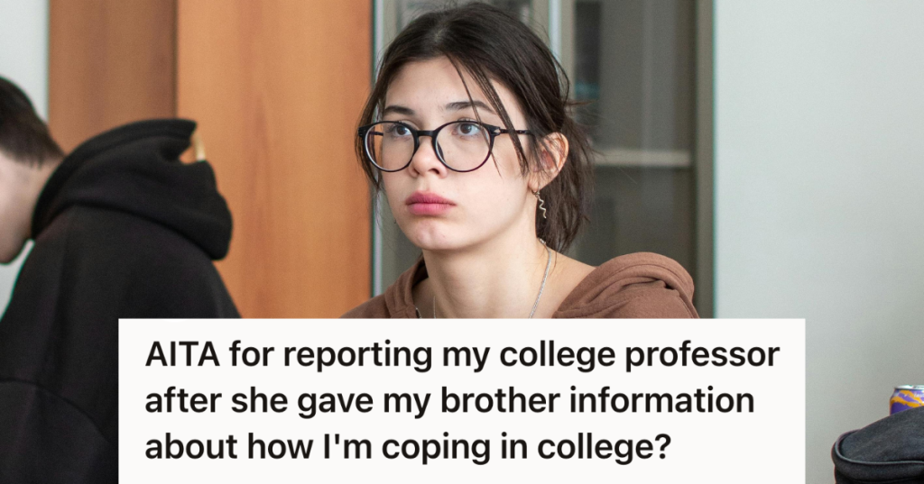 college student sitting in lecture