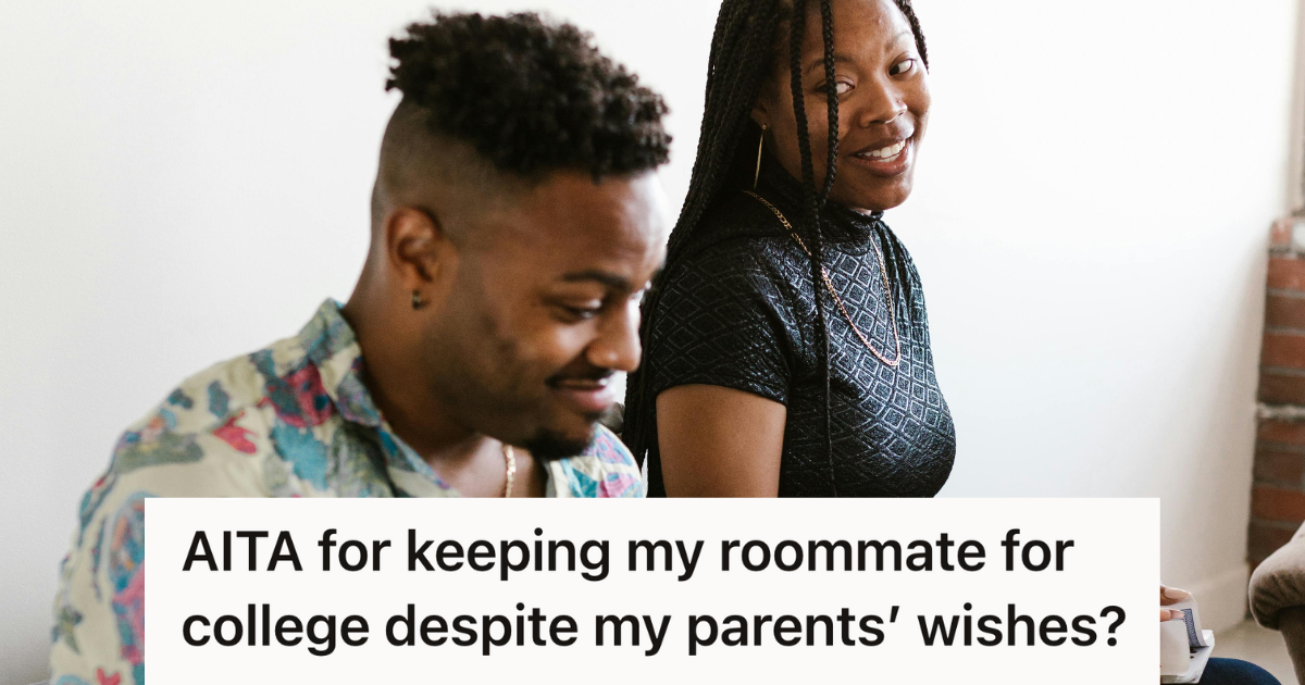 college students sitting in their dorm