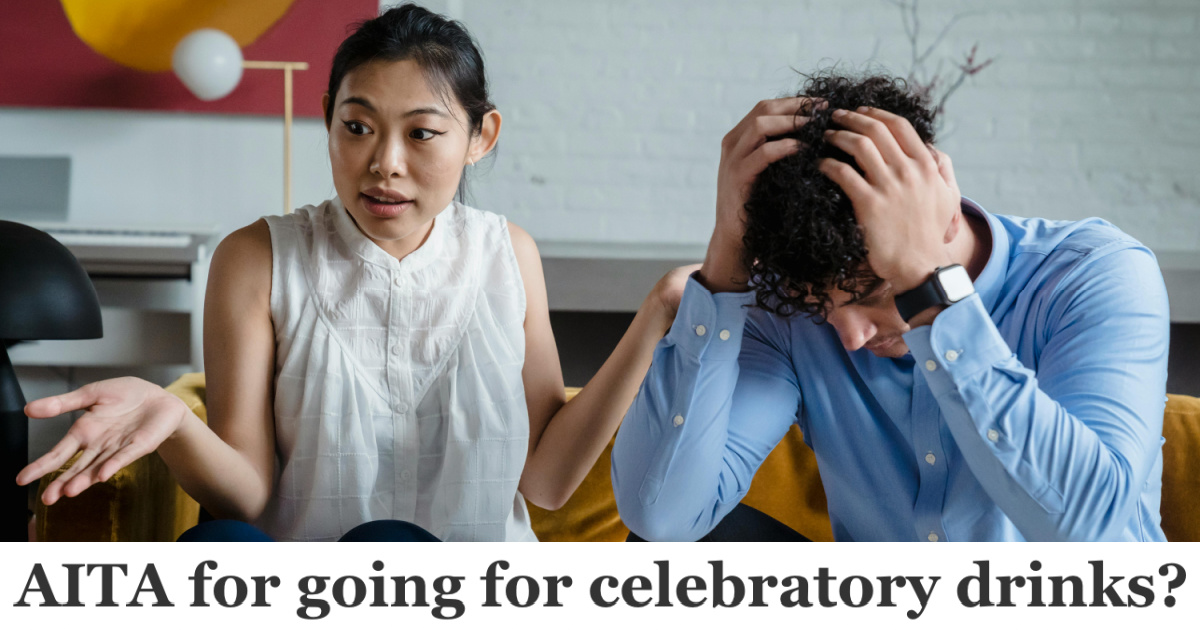 Man Planned Drinks With His Colleagues To Celebrate Completing Their Exams, But His Girlfriend Said Its Disrespectful To Go Out With His Female Coworker Alone couple arguing, frustrated man