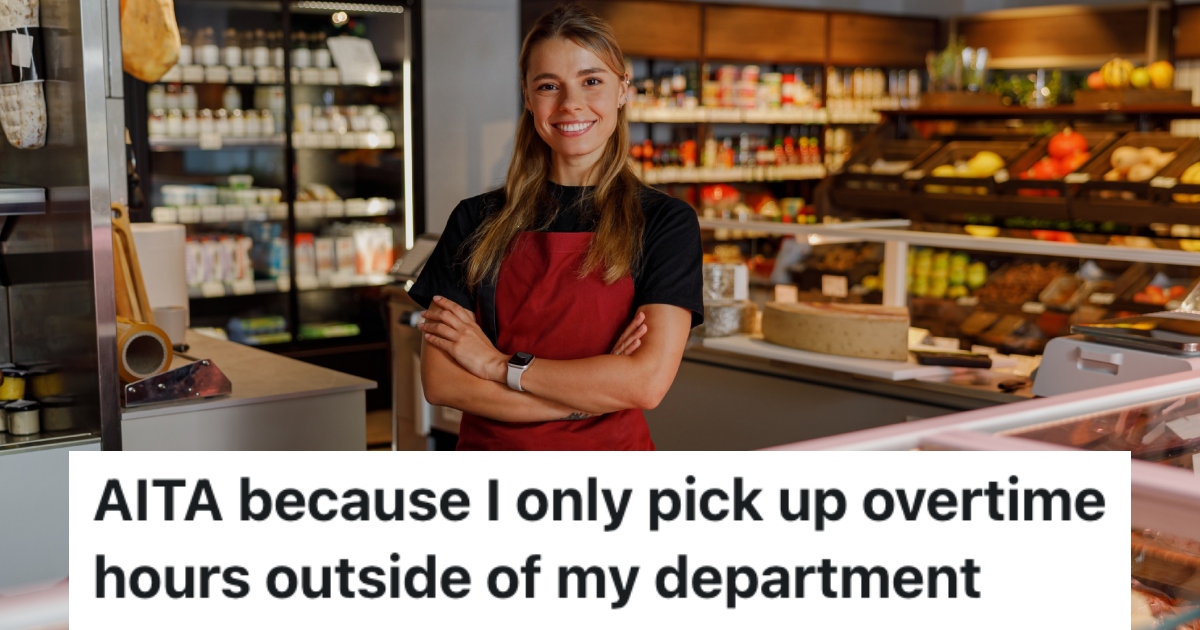 woman working in a deli