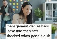 The Company Denied Their Vacation Requests Repeatedly, So The Software Developers Found New Jobs And Refused To Provide Extended Notices