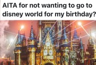 Woman Turns 21 During Spring Break, But A Family Trip to Disney World Puts Her Birthday Plans at Risk