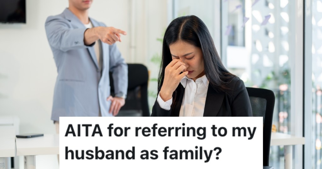 woman getting yelled at