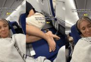 ‘Isn’t this illegal to do?’ – A Traveler Wasn’t Happy When The Guy Next To Her On Their Flight Took His Shoes Off