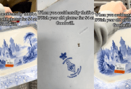 ‘This might be one of the oldest things I’ve ever thrifted.’ – A Shopper Bought A Platter For $4 At A Thrift Store And It Turned Out To Be More Than 170-Years-Old