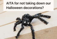 Homeowners Went All Out With Spider Decorations, But A Rude Neighbor Threatened To Involve The HOA After Their Decorations Spooked His Arachnophobic Wife