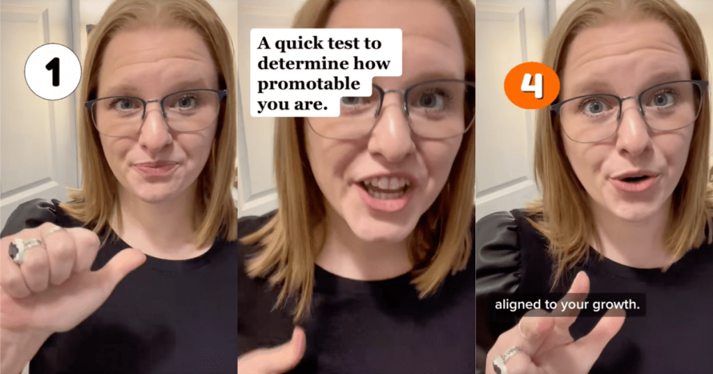 woman giving career advice