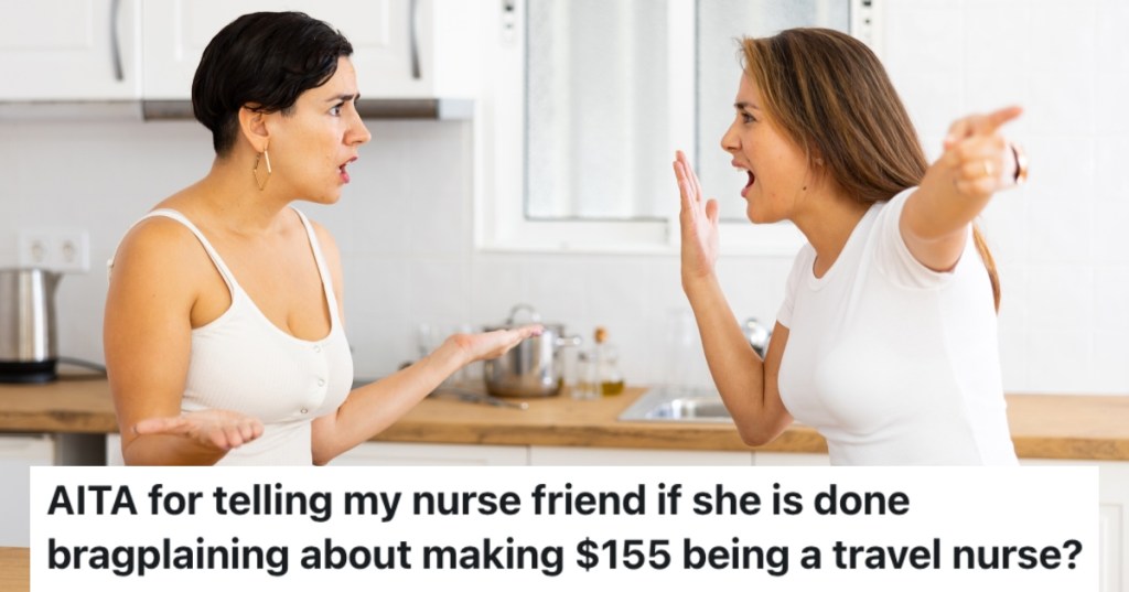 two women having an argument