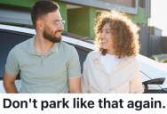 Rough Neighbor Didn’t Like The Way A Couple Parked Their Cars, So They Pranked Him And Parked Sideways To Get On His Nerves