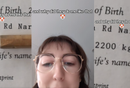 ‘It’s got an insane typo on it, and I’m very mad.’ – An Australian Woman Made An Interesting Discovery When She Saw Her Birth Certificate For The First Time In Many Years