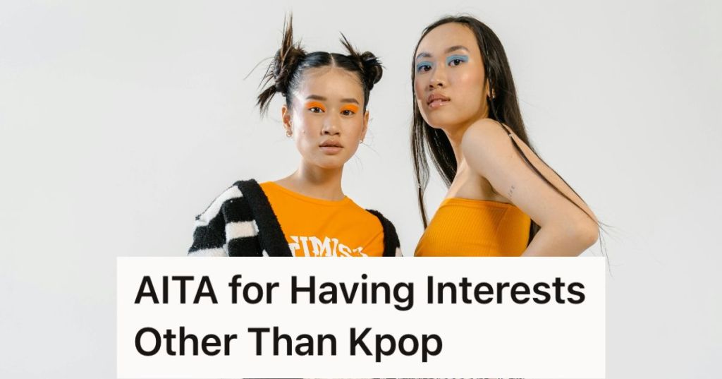 Two young girls with K-pop inspired style