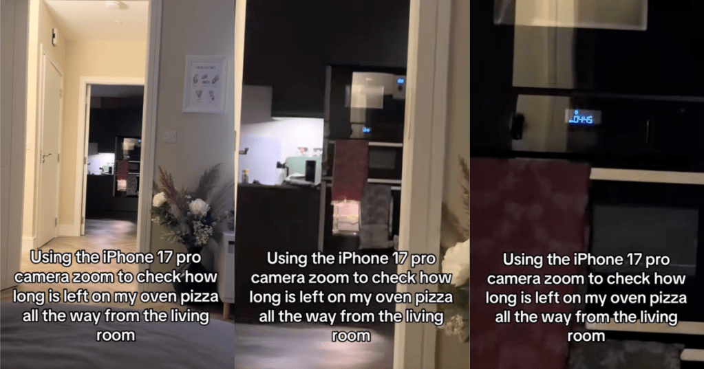 using an iphone to zoom in