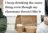 College Student Keeps Their Favorite Powerade In Their Routine, but A Classmate’s Complaints About The Smell Make Them Question If It’s Rude
