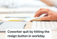 Longtime Office Worker Quit A Fortune 500 Job By Clicking One Button, So HR Spent Days Panic-Calling Him