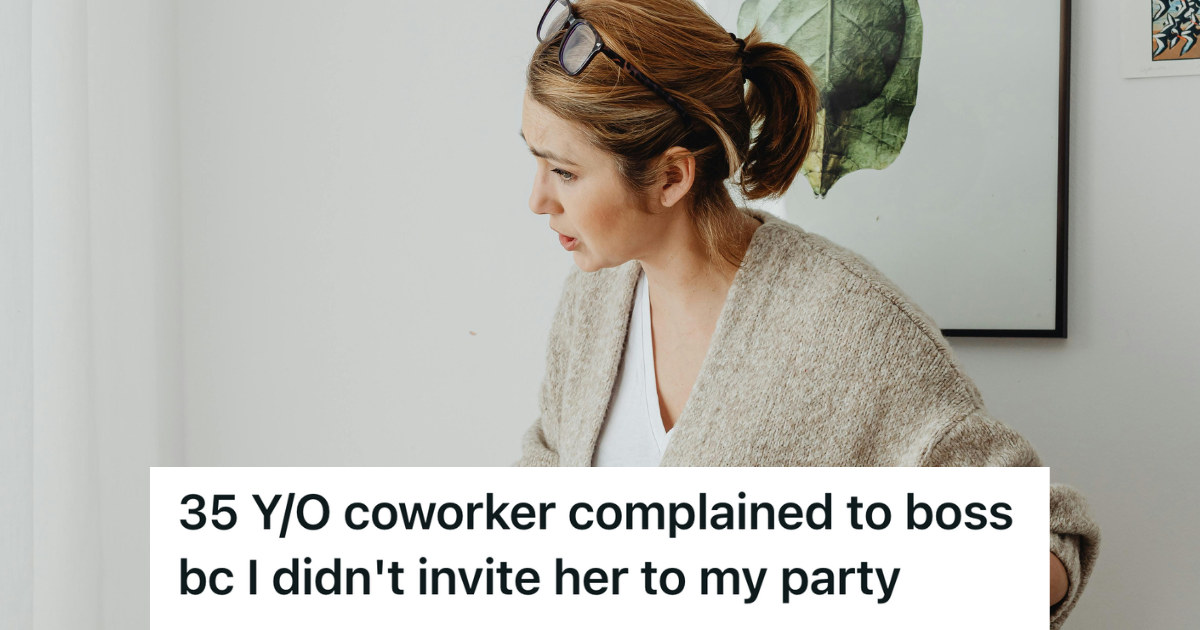 older woman complaining