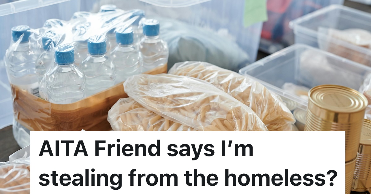 food for food bank packaged up