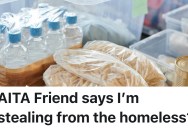 Woman Shares Food Pantry Haul Because She’s Finally Eating, But A Friend Accuses Her Of “Stealing From The Homeless”