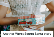 Workplace Secret Santa Exposed A Power Imbalance Between Boss And Employee, So Holiday Cheer Turned Into A Lasting Resentment